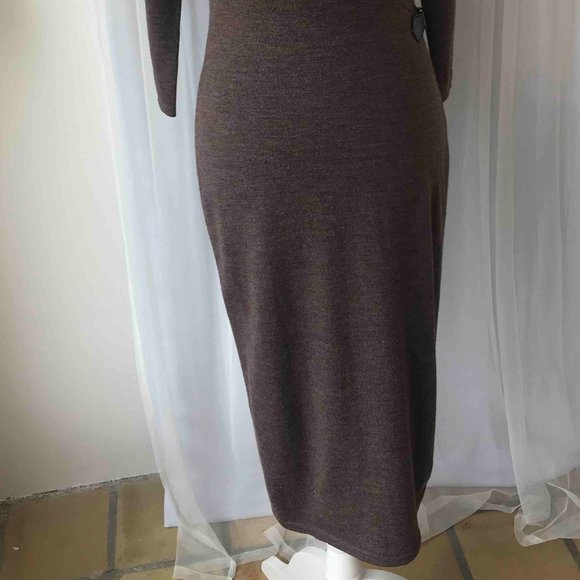 Paul Costelloe Merino Wool Dress - Picture 2 of 10